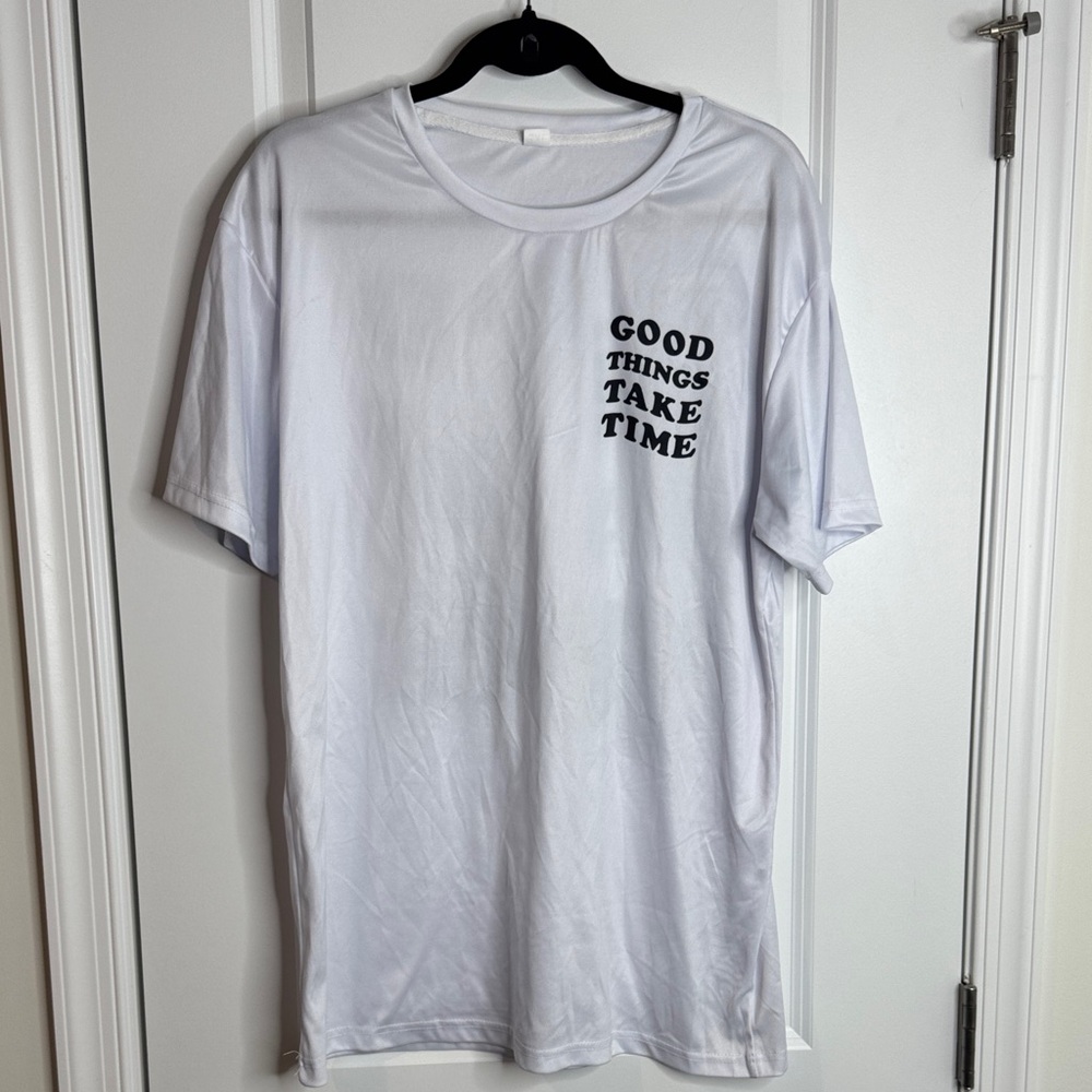 White Graphic T-Shirt